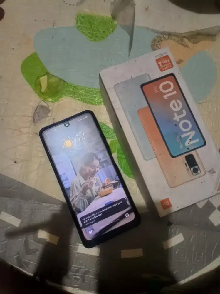 Jual HP redmi not 10pro