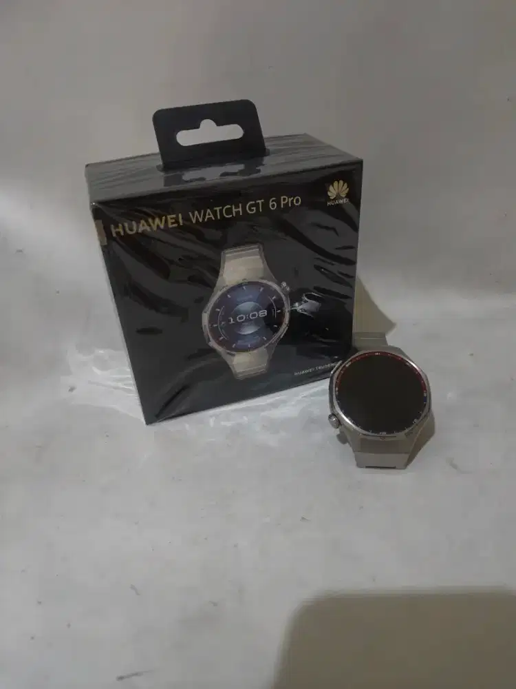 HUAWEI WATCH GT 6 GT6 PRO TITANIUM MULUS LIKE NEW GARANSI RESMI