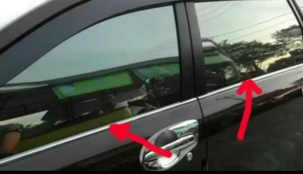 List kaca samping pelipit pintu avanza 4 pcs