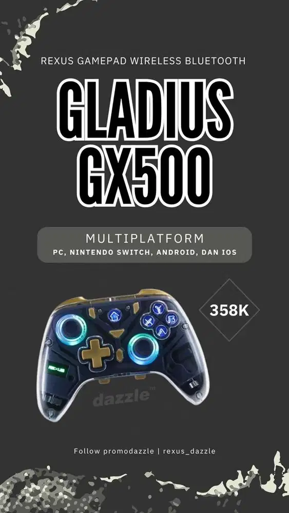 Joystick wireless rexus GX500