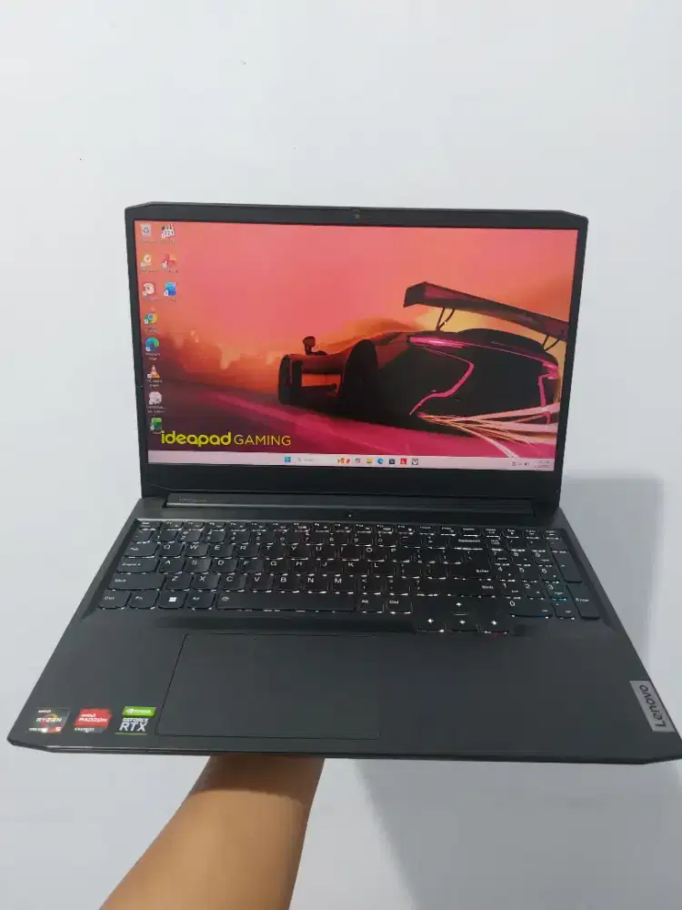 Laptop Lenovo Gaming RTX3050 Ryzen 5-5600H Fullset like new