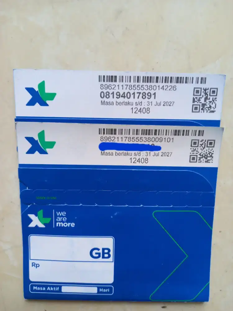 XL nomor cantik 11 digit angka cantik