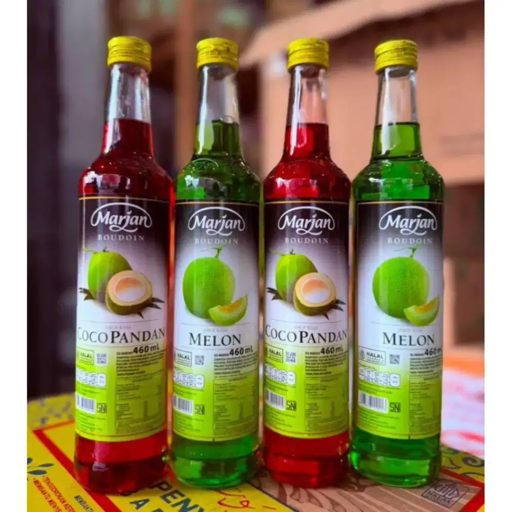 Sirup Marjan Boudoin Varian Melon & Cocopandan