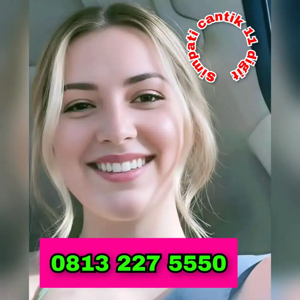 Nomor Cantik simpati Telkomsel 11 digit nomer cantik