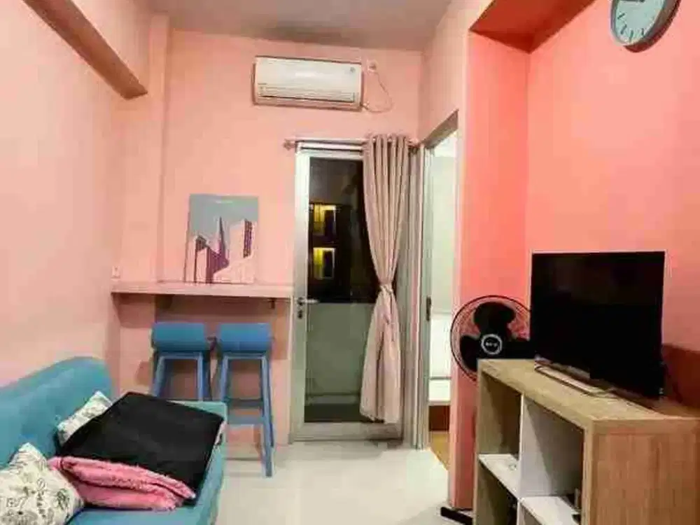 GUNAWANGSA TIDAR Lantai 10‼️ Apartemen 2BR Full Furnish Pusat Kota Surabaya