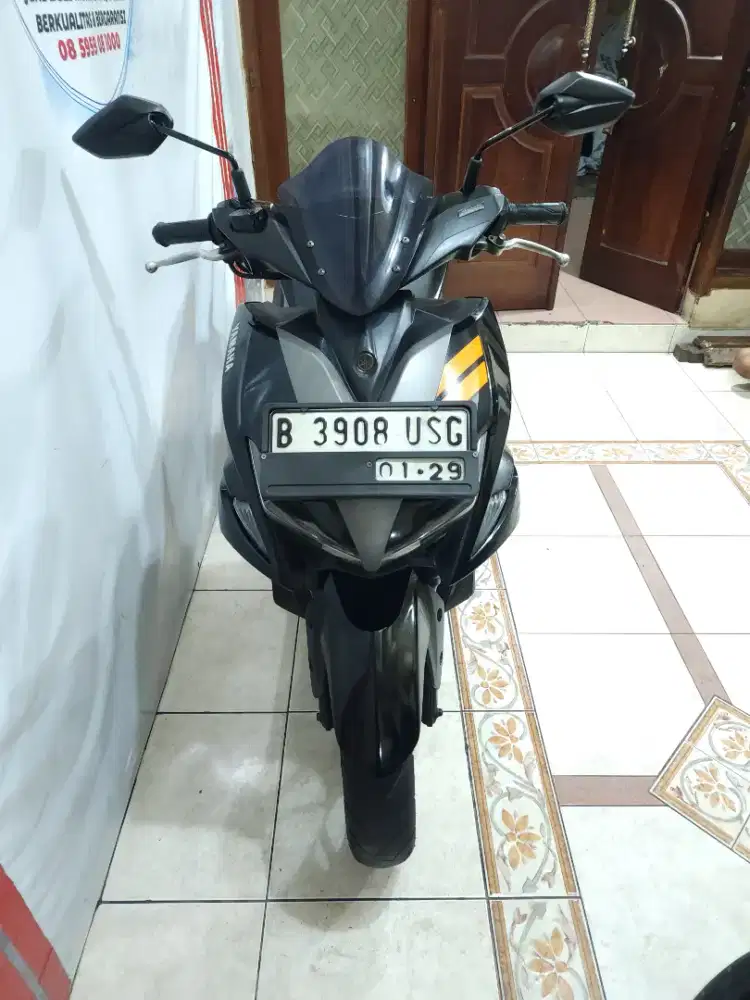 ( KREDIT DP 500RB ) YAMAHA AEROX TH 2018 MULUS GRESS CASH / TT / SPAY