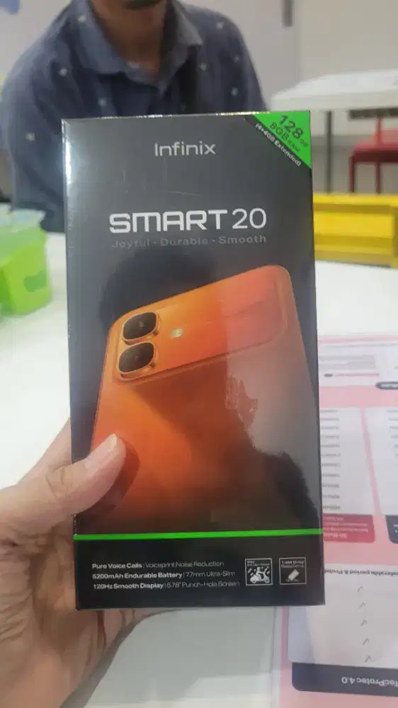 INFINIX SMART 20 4/64 dan 4/128 GARANSI RESMI 1 TAHUN