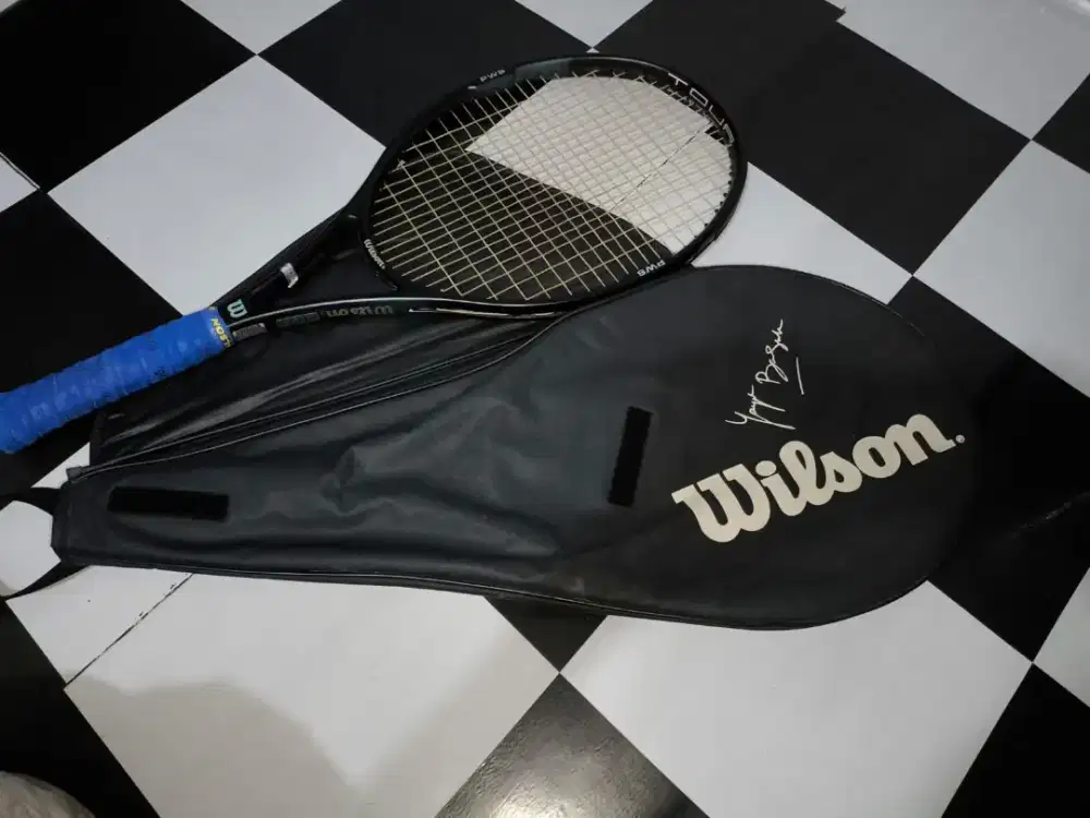 raket tennis wilson tour kondisi second