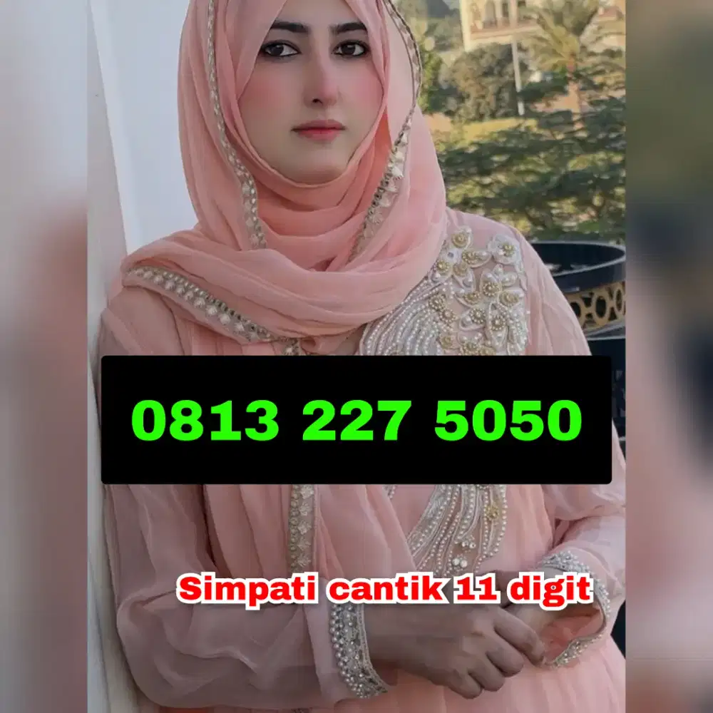 Baju mandi anak kecil nomor cantik simpati Telkomsel 11 digit