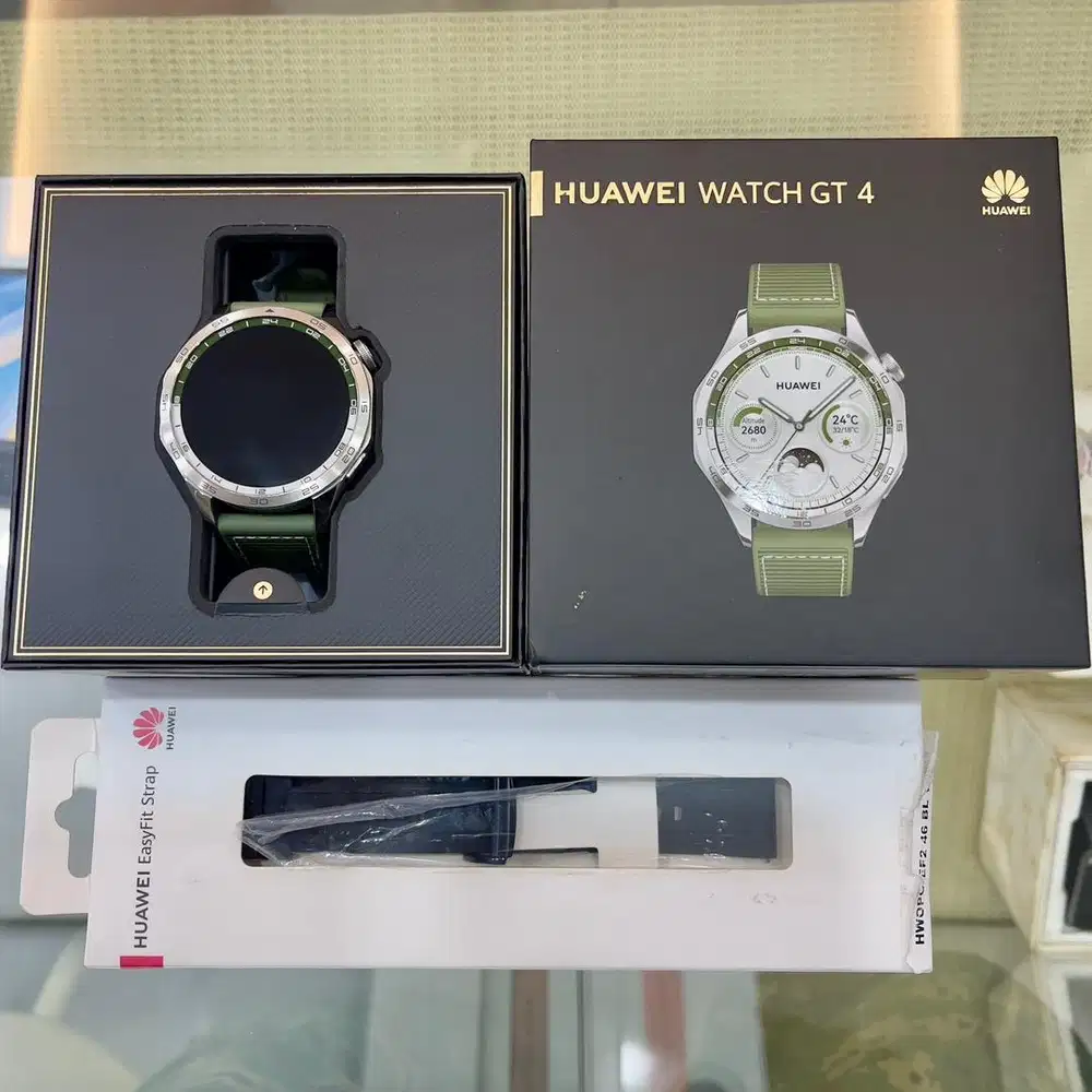 Smart watch huawei gt 4 resmi 46 mm fullset original