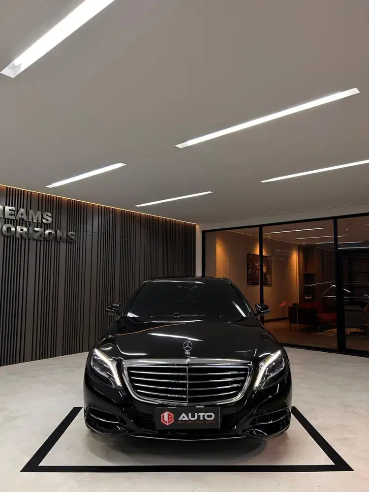 Mercedes Benz S400 S400L AT 2017 Hitam Mercy Km20rb B1FRL Nik 2016