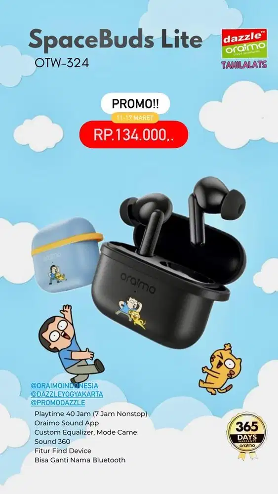 Oraimo Spacebuds Lite OTW-324
