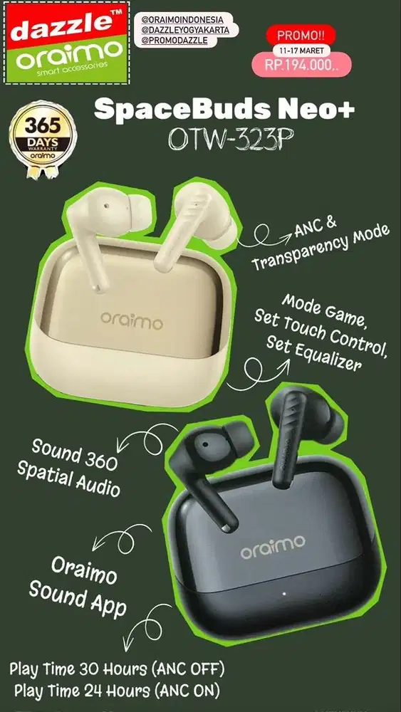 Oraimo Spacebuds Neo+