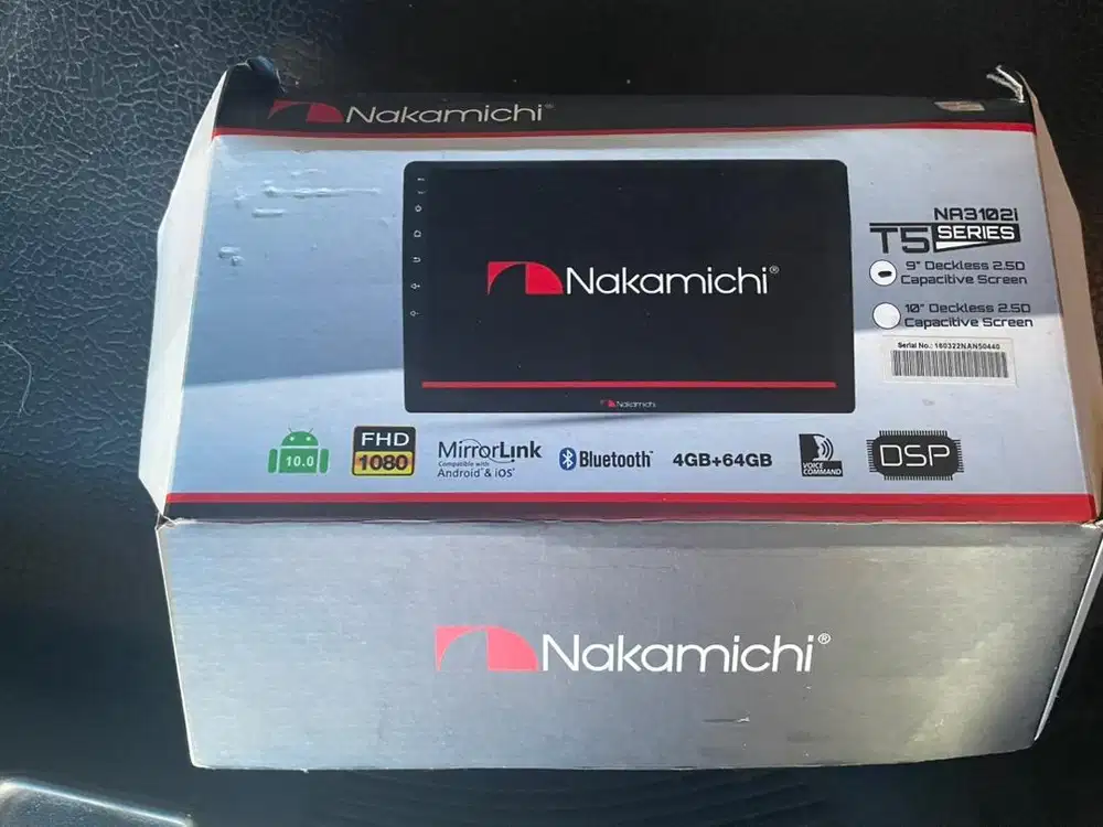 Audio Mobil Tape Android Nakamichi T5 series NA3102i