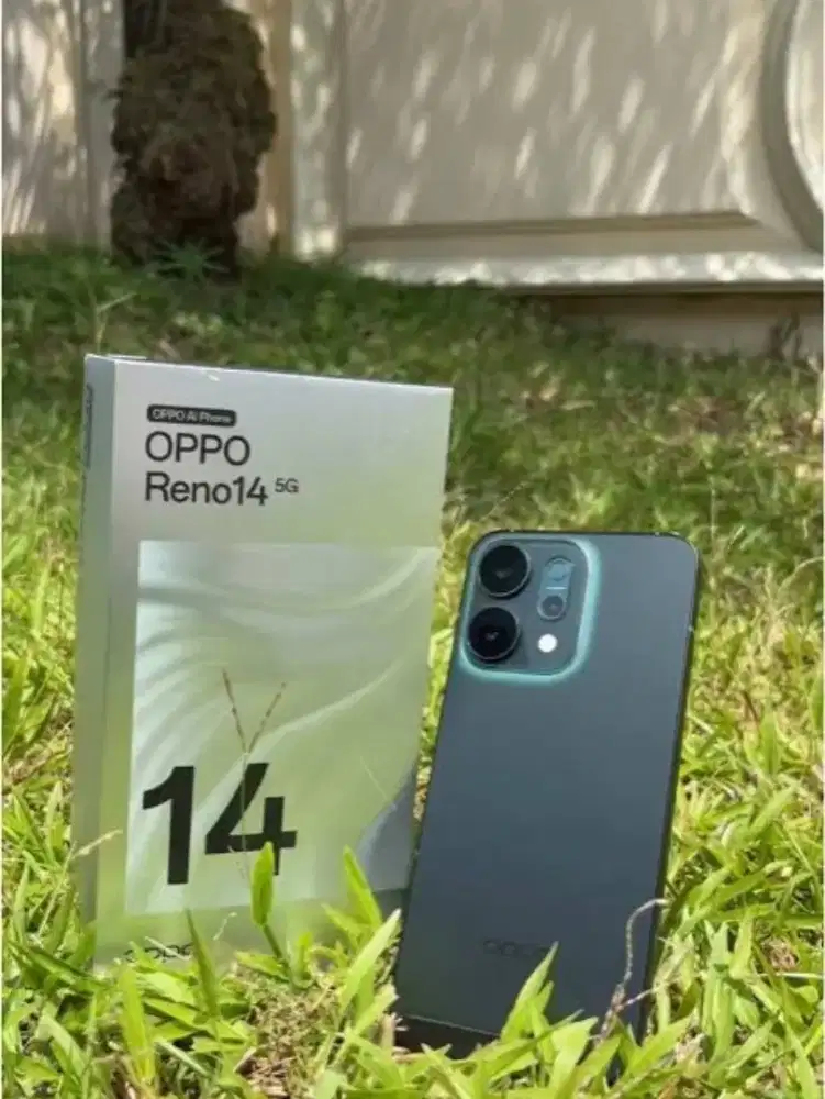 Oppo Reno14 5G RAM 12 ROM 256 ex Erafone masih Garansi