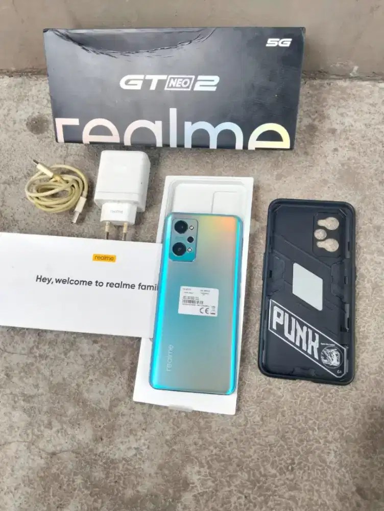 Realme GT neo 2 5g 12/256 fullset ori