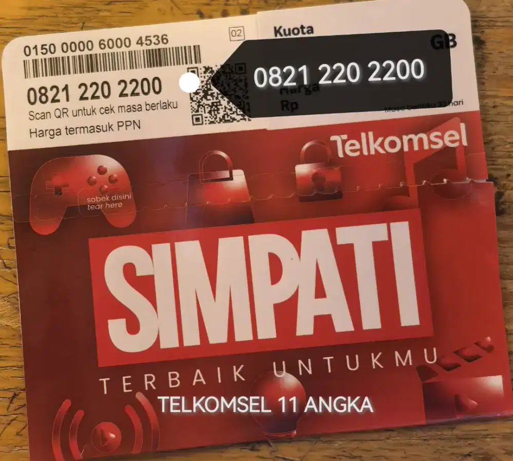 NOMOR CANTIK TELKOMSEL 11 ANGJA
