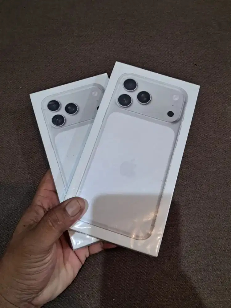 Iphone 17 pro max 256gb silver