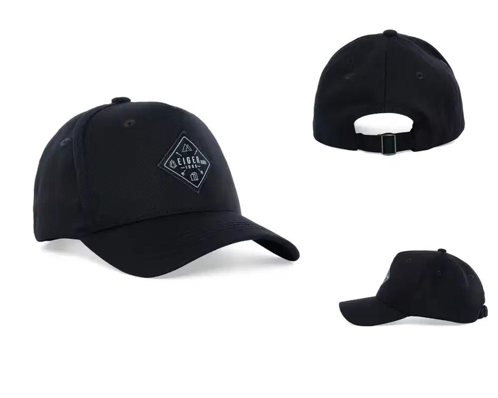 Topi Original Eiger - Eiger T.LS Baseball 1.2 1F Cap Black size M