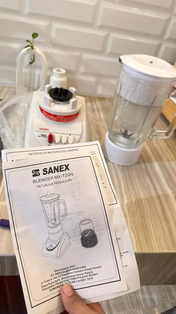 BLENDER SANEX BARU MURAH dan Air Fryer