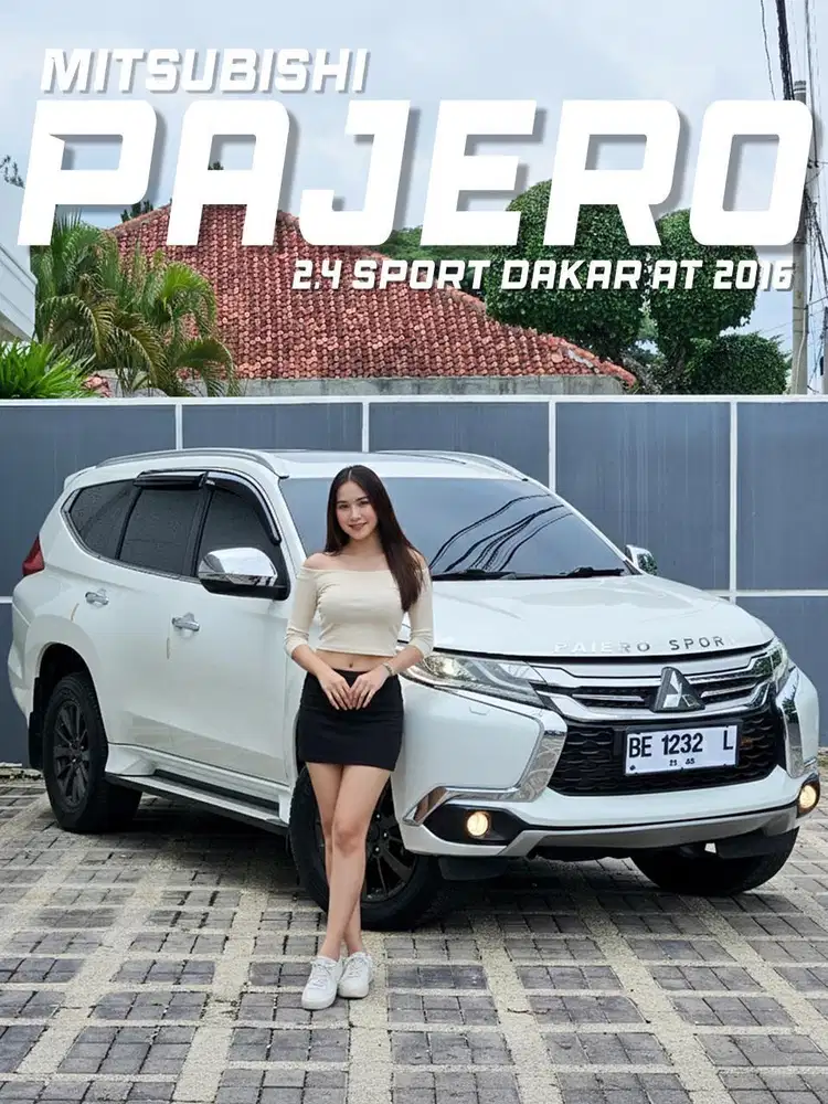 Mitsubishi pajero 2016 dakar 4x2 metik diesel jual cepat aja yuk