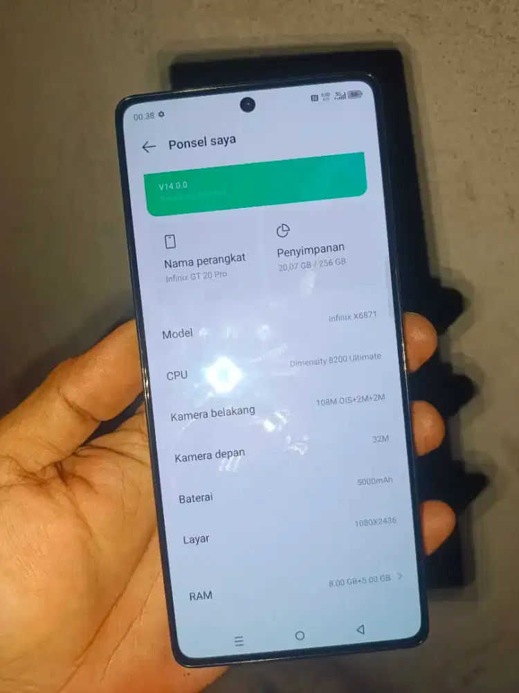 infinix gt 20 pro 5g ram 8/256 nominus