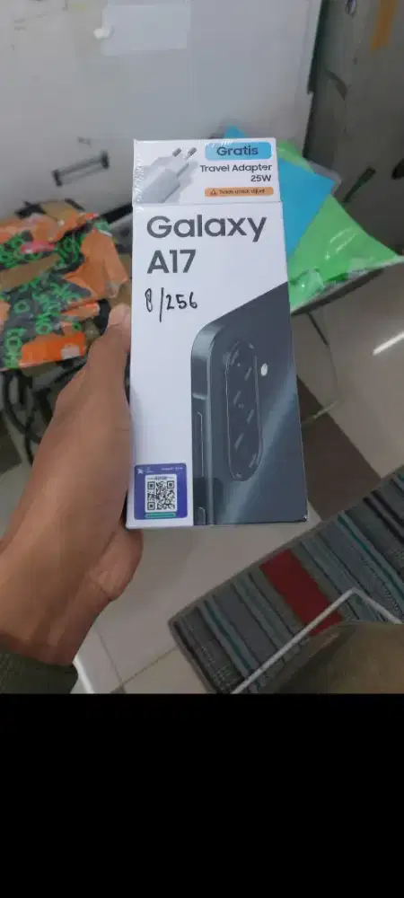 Samsung galaxy A17 256gb ram 8gb dan8/128 resmi