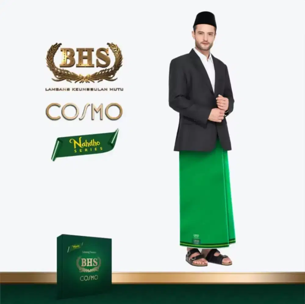 BHS Cosmo Gold warna Hijau Polos