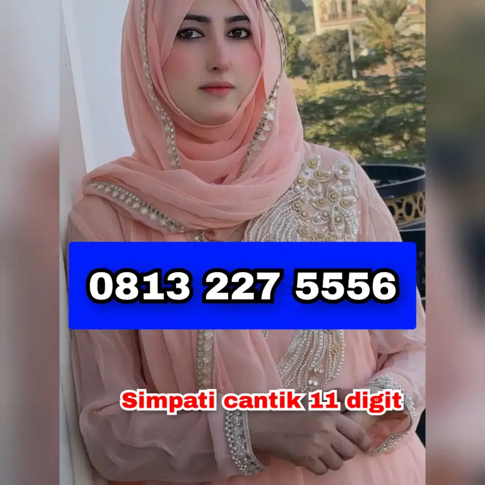 Boneka anak kecil nomor cantik simpati Telkomsel 11 digit