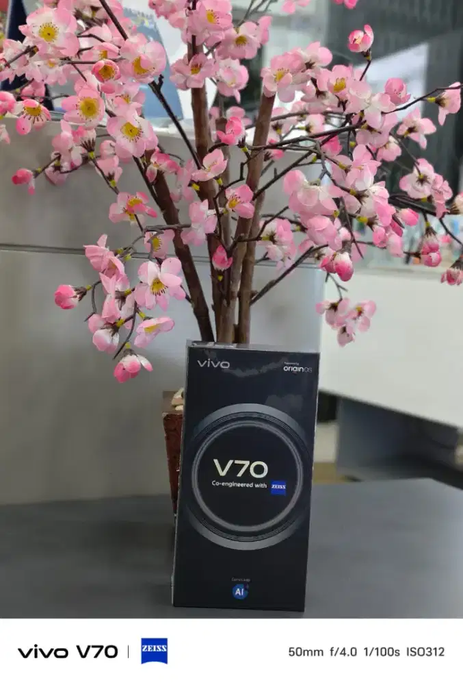 NEW VIVO V70 5G RAM 12/256GB TERMURAH GARANSI RESMI 2TAHUN