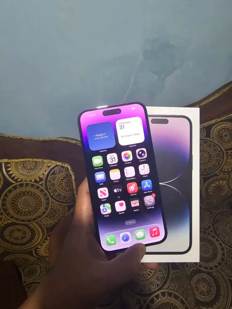 Iphone 12 promax 512 gb fulset dus ori