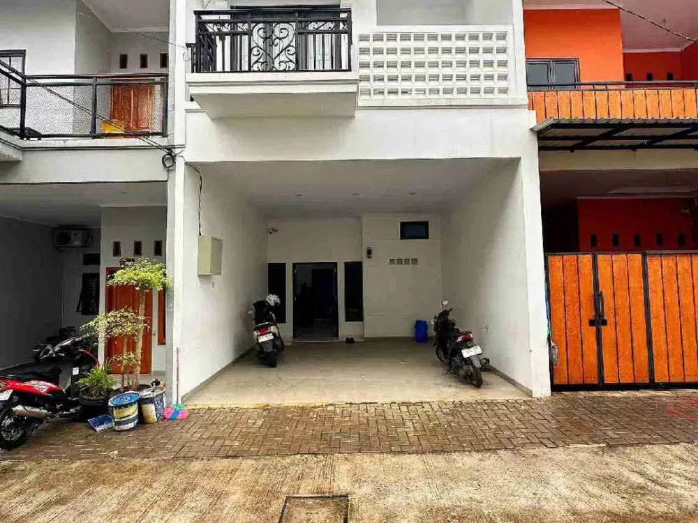 Jual Rumah 2 Lantai +Rooftop Full Furnished READY SIAP HUNI Bisa NEGO Bintara Kota Bekasi