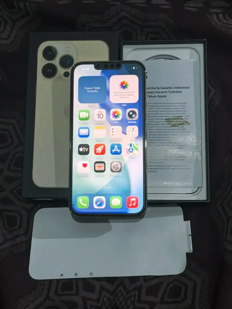 Iphone 13 pro 128gb ibox fullset original layar aman no minus