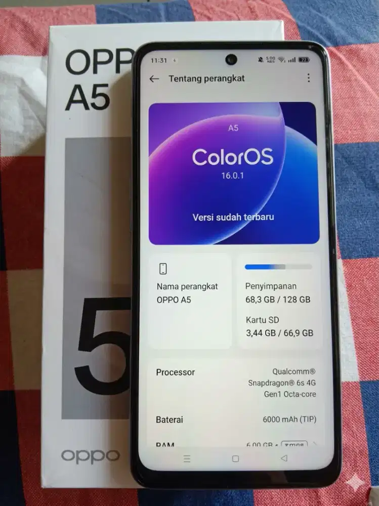OPPO A5 (4G) SECOND