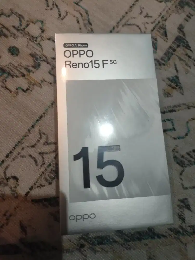 Oppo Reno 15F 5G 8/256 - Baru (Masih di Segel)