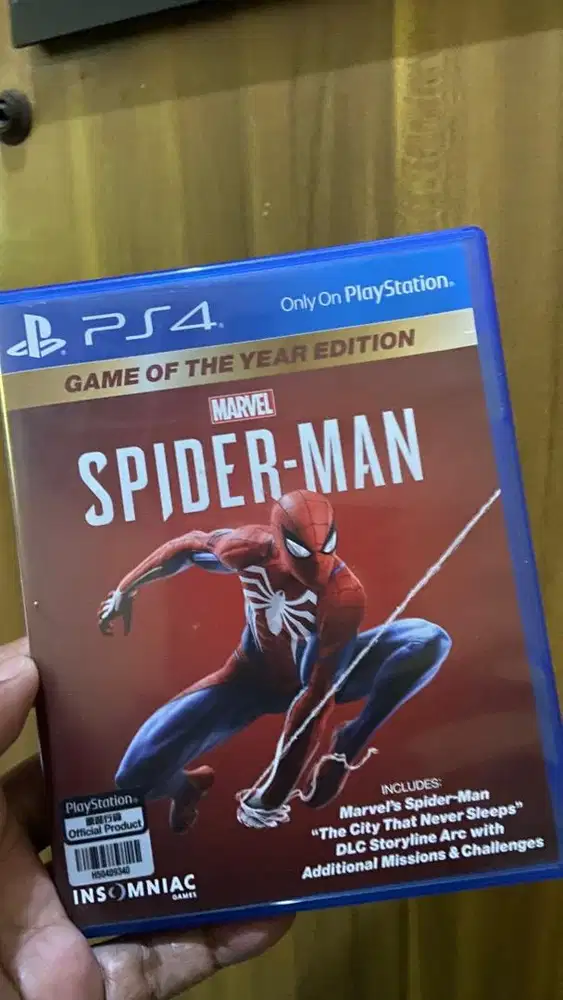 Spiderman game of the year