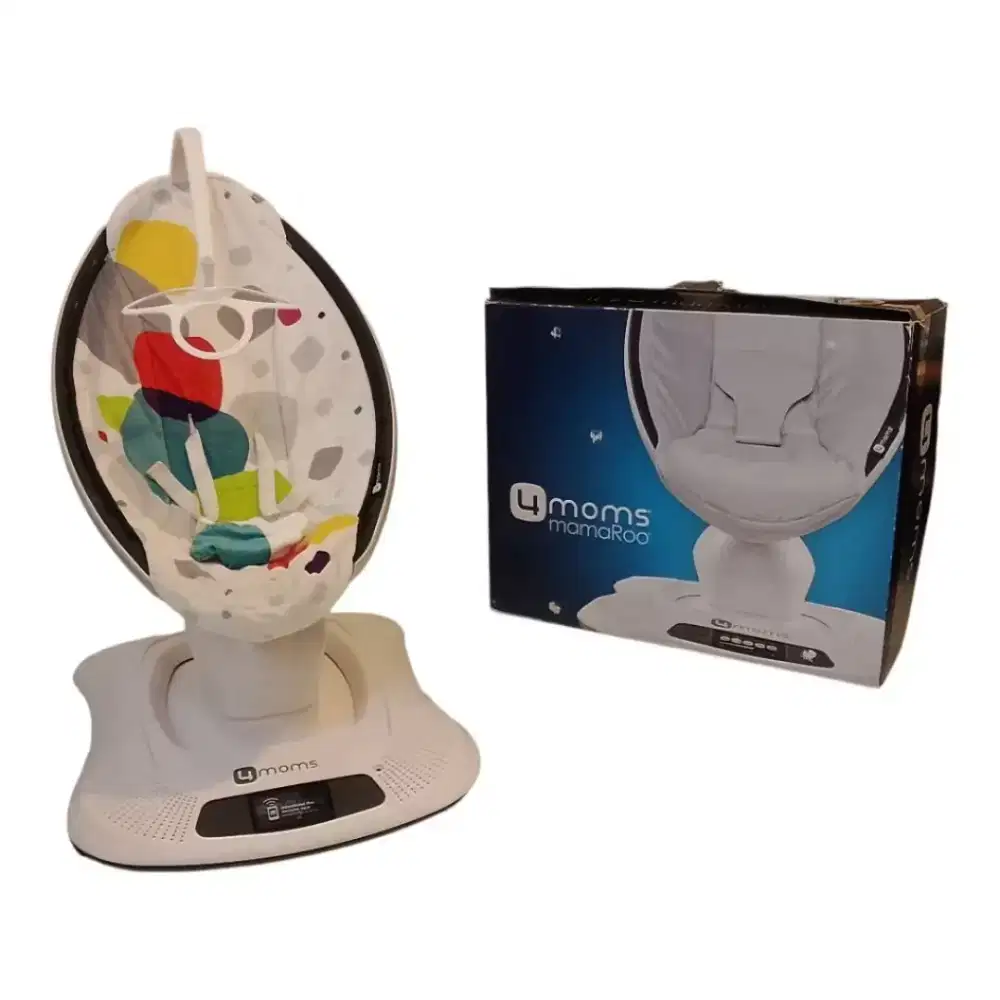 Preloved 4 Moms Mamaroo Kursi Goyang Bayi Otomatis Dengan Fiture Music