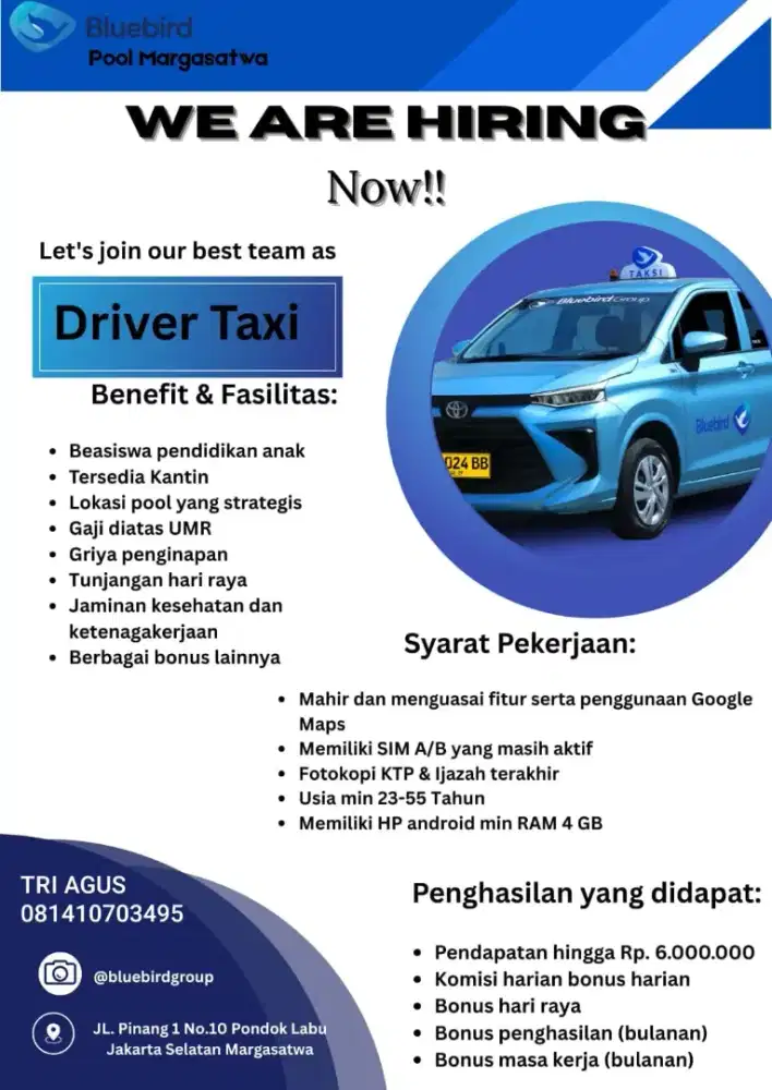 Lowongan driver online
