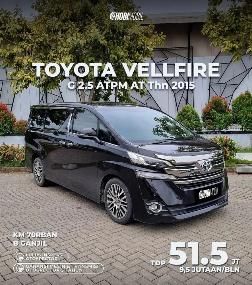 Vellfire G 2.5 ATPM AT Thn 2015
