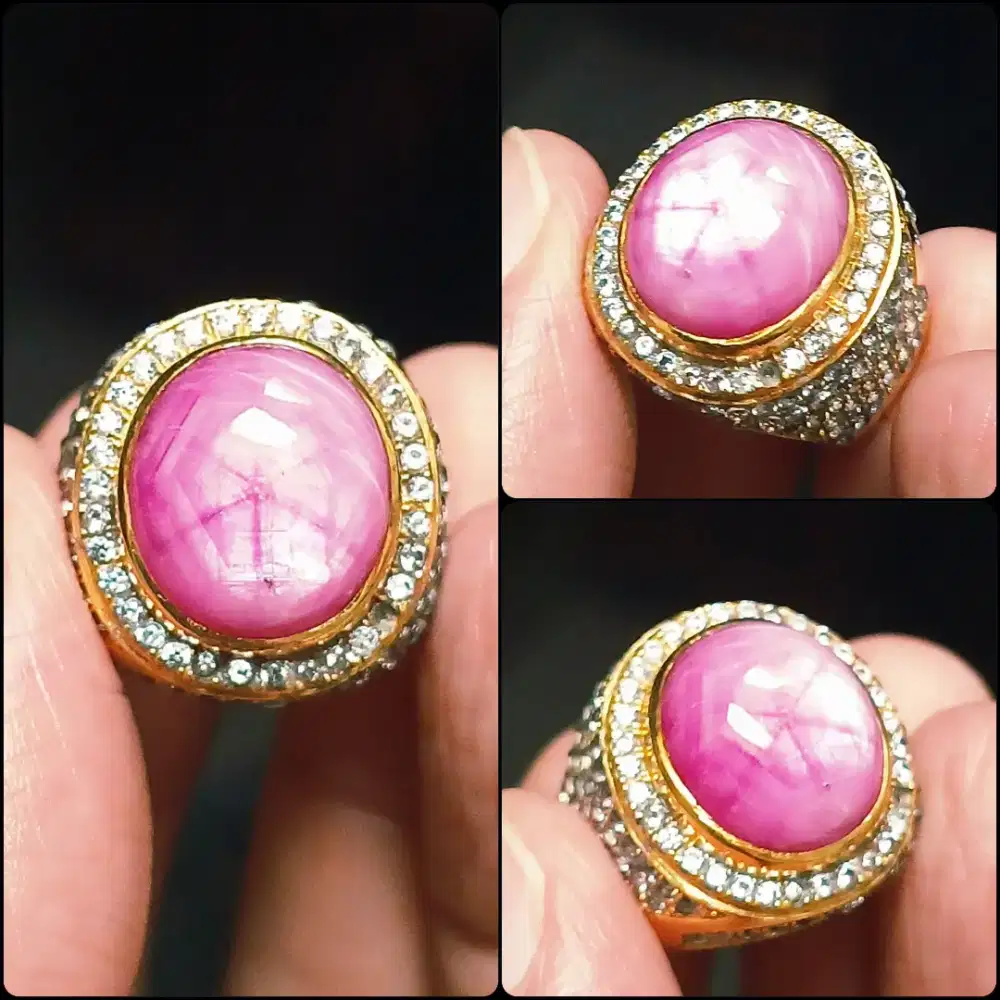 Ruby Trapiche Birma Lawasan