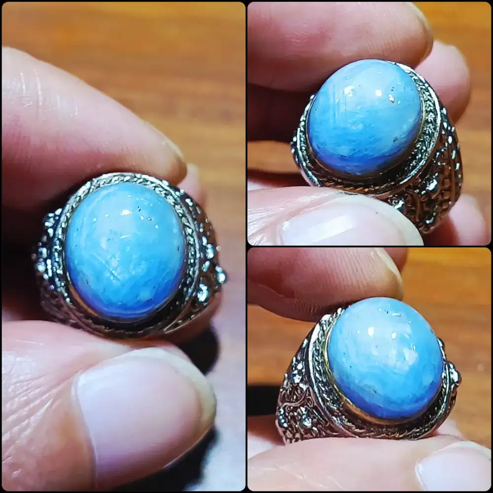 Blue Sapphire Birma Lawasan
