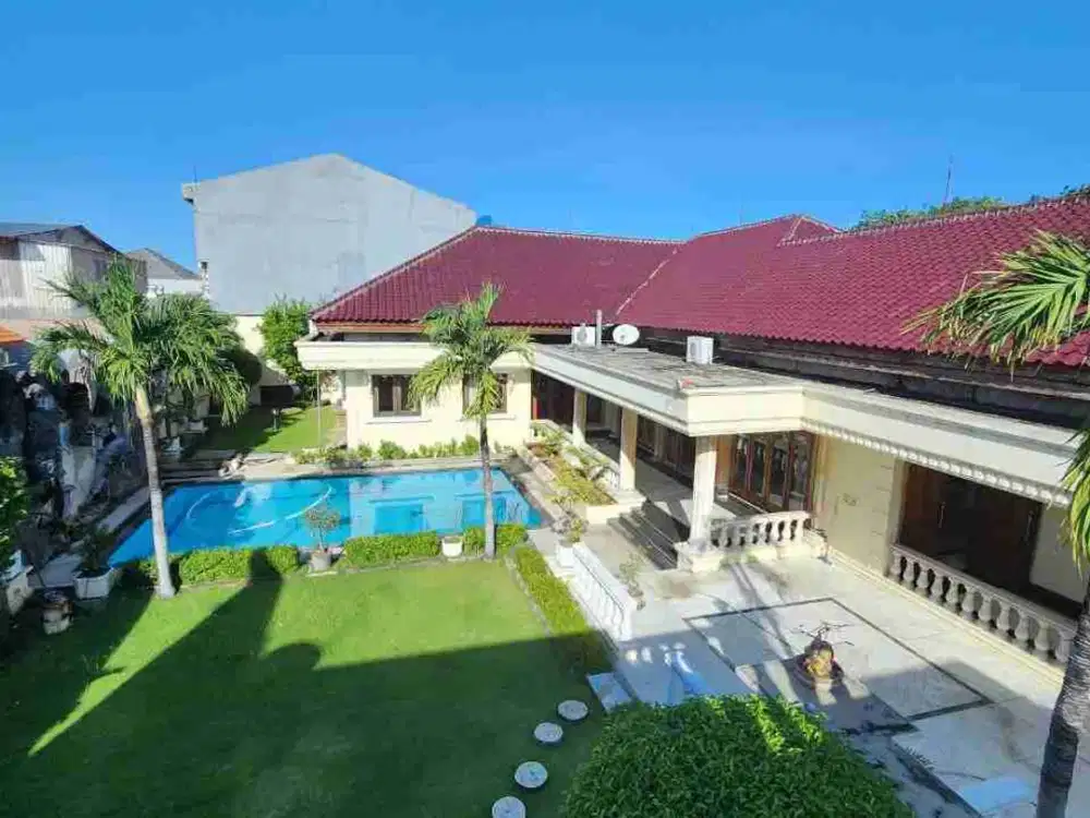 19Jtan/m2 Rumah Komersil Mewah Megah di Jalan Nol Jln Raya Jemur Andayani