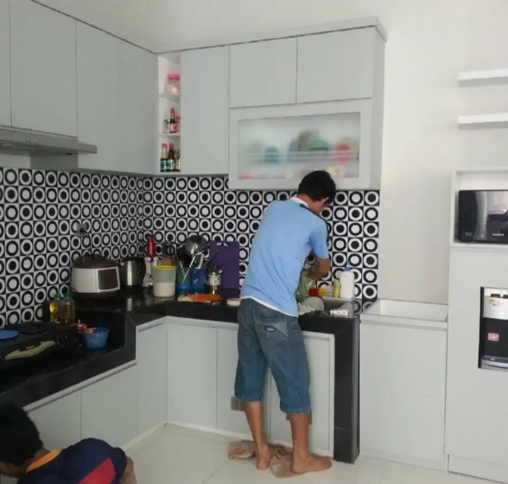 Furniture Custom Kitchen Set, Lemari Rak Dll