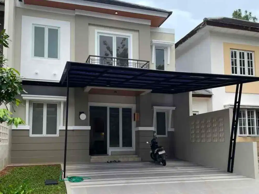 Jual Rumah Dua Lantai Baru Renov Kota Wisata