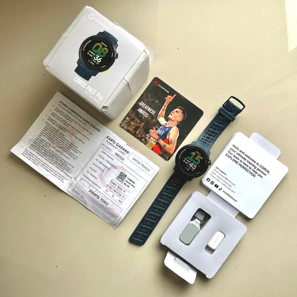 Coros pace pro garansi okt 2027