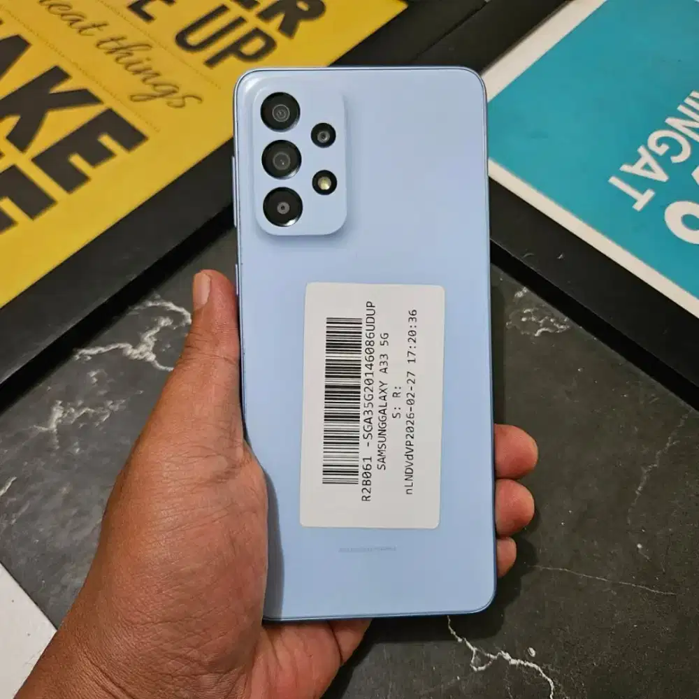 SAMSUNG GALAXY A33 5G 8/128 GB DUAL RESMI EX SEIN