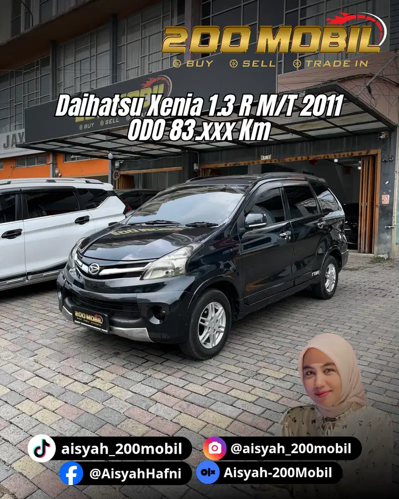 Daihatsu Xenia 1.3 R M/T 2011 Bensin