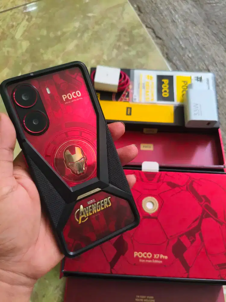 Poco X7 Pro 12/512 Ironman Edition Lengkap