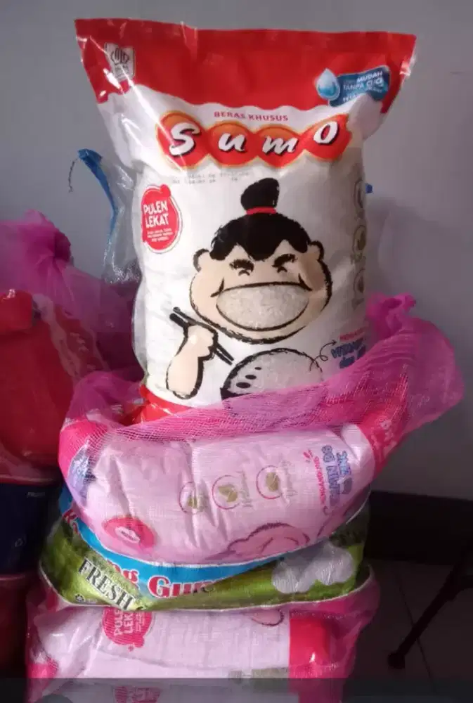 Beras sumo merah 3kg murah