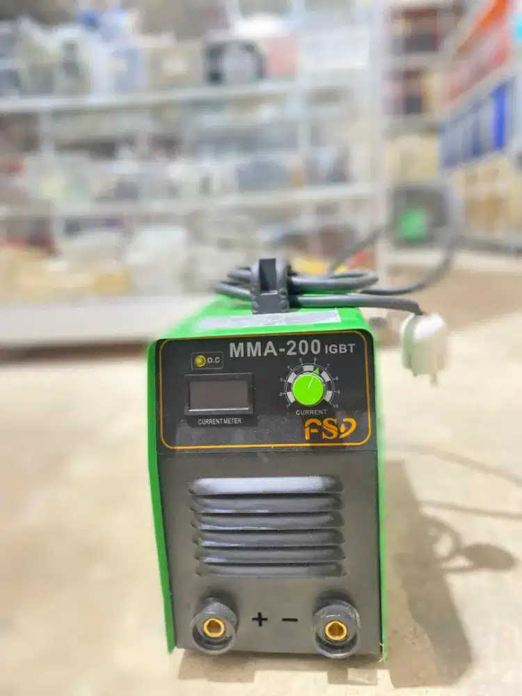 MESIN LAS BEKAS MMA 200A FSD BEKAS SMAW STIK LISTRIK INVERTER